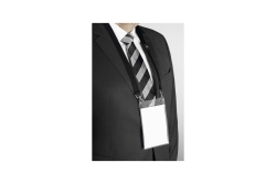 DURABLE Event-Namensschild A6 mit Textilband Duo 10 St schw