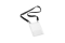 DURABLE Event-Namensschild A6 mit Textilband Duo 10 St schw