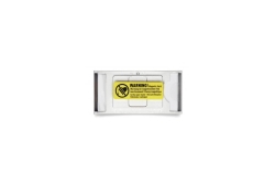 DURABLE Namensschild Classic m Magnet 30x65mm 10 St silber