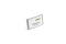 DURABLE Namensschild Classic m Magnet 30x65mm 10 St silber
