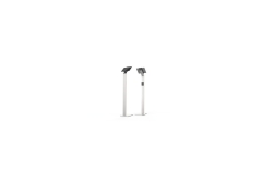 DURABLE Tablet Bodenständer FLOOR 7-13 Zoll silber