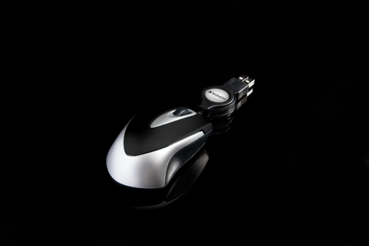 Verbatim USB Maus Go Mini Optical Travel schwarz retail