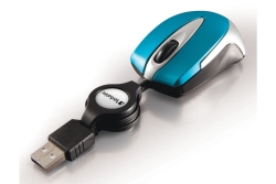 Verbatim USB Maus Go Mini Optical Travel caribbean Blue retail