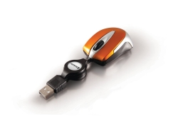 Verbatim USB Maus Go Mini Optical Travel volcanic Orange...