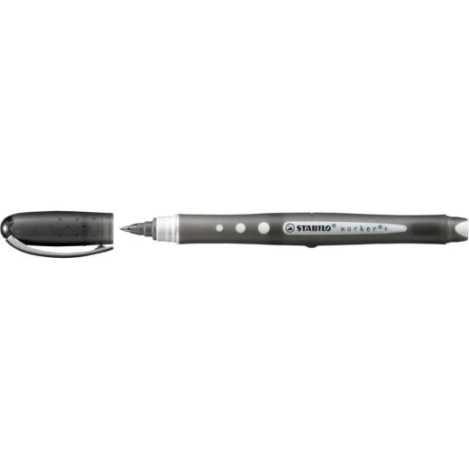 Tintenroller - worker+ colorful - medium - Einzelstift - schwarz