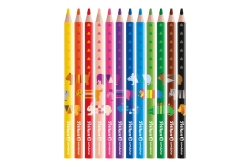 Pelikan Buntstifte Combino 3-eckig dick 12Stk.