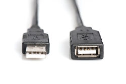 DIGITUS USB 2.0 Verlängerungskabel Aktiv Typ A -A St/Bu 15m