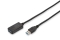 DIGITUS USB 3.0 Verlängerungskabel aktiv A -A St/Bu 5.0m sw