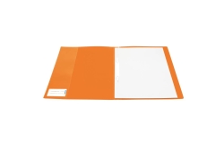 HERMA Schnellhefter A4 orange transluzent PP 3St.