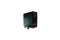 Techly PC Wagen mit Rollen, Metall, schwarz