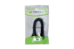 Techly DisplayPort 1.2, Audio/Video Kabel, schwarz, 0.5m
