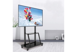 Techly TV Wagen, Multifunktion, 55-100 höhenverstellbar