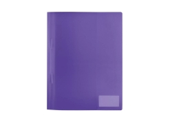 HERMA Schnellhefter A4 violett transluzent PP 3St.