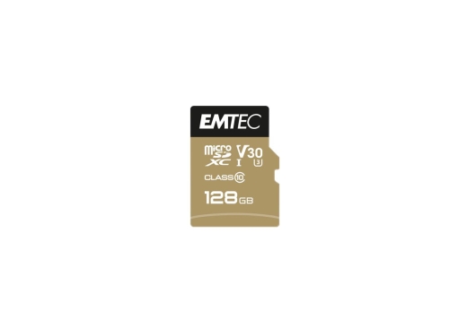 Emtec mSD 128GB UHS-I U3 V30 A1 SpeedIN Pro + Adapter