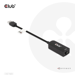 Club3D Adapter USB 3.2 Typ A > RJ45 2.5Gb retail
