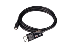 Club3D Kabel USB 3.1 Typ C > DP 1.4 8K60Hz UHD 1,8m St/St retail