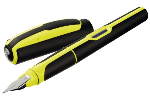 Pelikan Füllhalter Style P57 M Neon Gelb +1GTP Faltschachtel