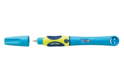 Pelikan Füllhalter griffix P2NBL NeonFreshBlue Links. Faltschachtel