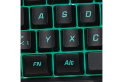 Logilink Einhand-Gaming Tastatur, beleuchtet, schwarz