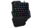 Logilink Einhand-Gaming Tastatur, beleuchtet, schwarz