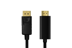 Logilink DisplayPort-Kabel DP 1.2 zu HDMI 1.4 3m black