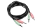 TRENDnet KVM Kabelset DisplayPort 3.5mm USB 6 Fuß 1.82m