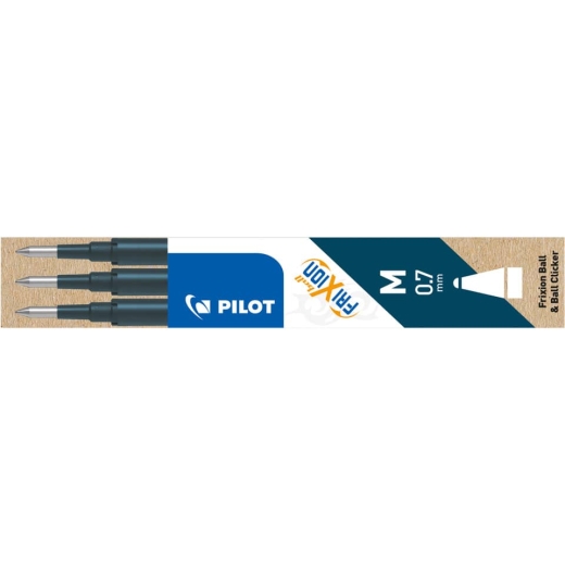 Tintenrollermine FriXion BLS-FR7 - 0,4 mm, schwarzblau, 3er Pack