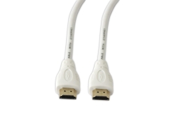 TECHLY HDMI High Speed Kabel mit Ethernet, M/M, 3m, weiß