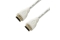 TECHLY HDMI High Speed Kabel mit Ethernet, M/M, 3m, weiß