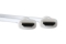 TECHLY HDMI High Speed Kabel mit Ethernet, M/M, 3m, weiß
