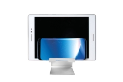 Logilink Smartphone- und Tablethalter, Aluminium