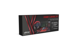 Ultron HAWK Gaming Set schwarz kabelgebunden 4in1