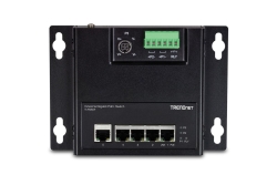 TRENDnet Industrie Switch 5 Port Gbit Unman. PoE+ FA Metall