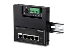 TRENDnet Industrie Switch 5 Port Gbit Unman. PoE+ FA Metall