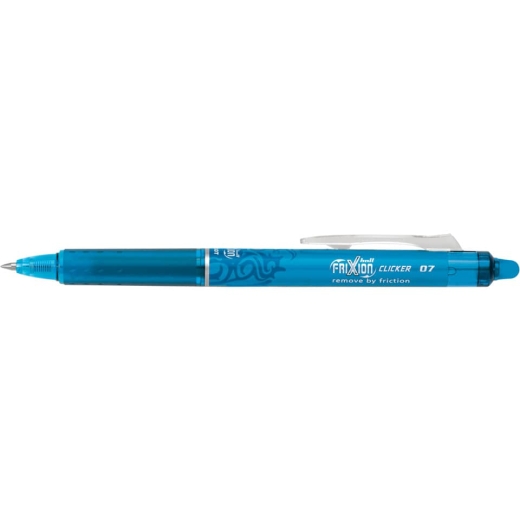 Tintenroller FriXion Clicker - 0,4 mm, hellblau, radierbar