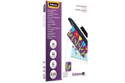 Fellowes Laminierfolie Enhance A4 gestanzt 80Mikron matt 100