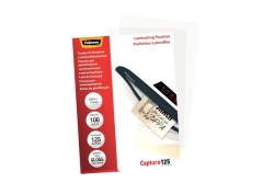 Fellowes Laminierfolie Capture 83x113 125Mikron glänzend 100