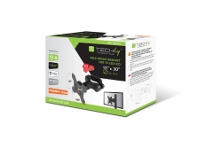 Techly Masthalterung für 13-30 Monitore, Schwarz