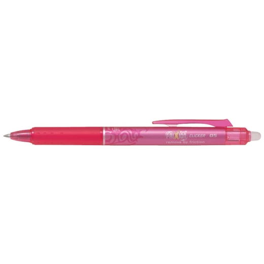 Tintenroller FriXion Clicker - 0,3 mm, pink, radierbar