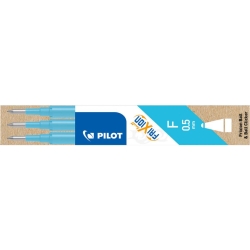 Tintenrollermine FriXion BLS-FR5 - 0,3 mm, hellblau, 3er...