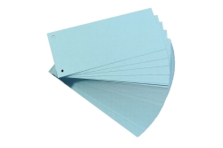 Herlitz Trennstreifen blau 100er