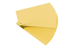 Herlitz Trennstreifen gelb 100er
