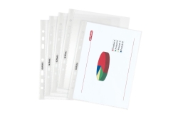 Herlitz Prospekthülle A5 genarbt 100er Packu
