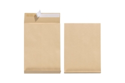 Herlitz Faltentasche B4 haftklebend o.Fenster 25er Pack