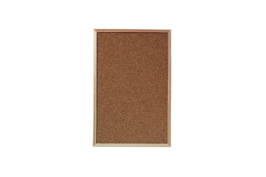Herlitz Pinnwand Kork 40x60cm in Holzrahmen 1 Stück