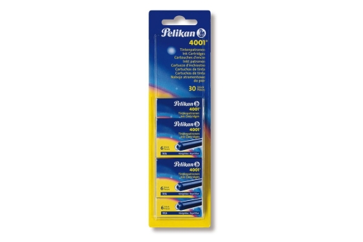 Pelikan Tintenpatrone 4001 TP/5 Königsblau 5Stück