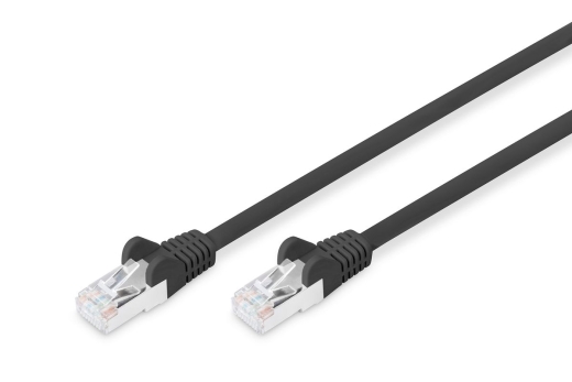 DIGITUS Patchkabel, CAT6, RJ45 St/St, 1.0m, S-FTP, LSZH
