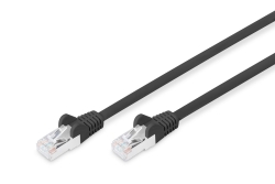 DIGITUS Patchkabel, CAT6, RJ45 St/St, 1.0m, S-FTP, LSZH