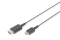 DIGITUS HDMI Anschlusskabel, C-A, HighFlex St/St, 2.0m, sw