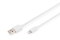 DIGITUS Datenkabel Apple Lightning->USB A St/St MFI 1m weiss